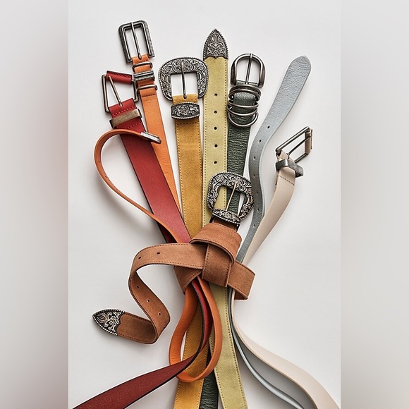 New🌟Free People-Black Rock Western Belt- Morning oj - Picture 2 of 9